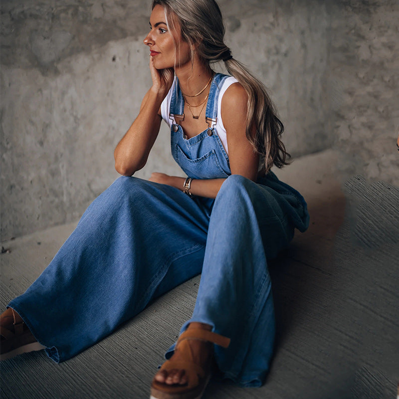 THEA | Denim Jumpsuit