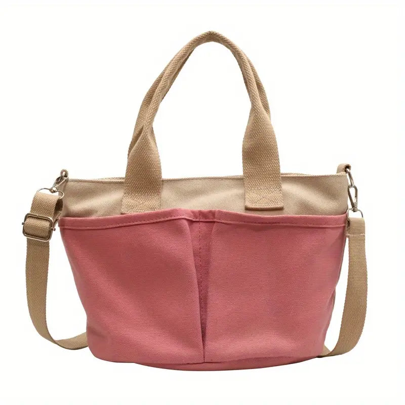 Isabel | Stylish Canvas Tote Shoulder Bag