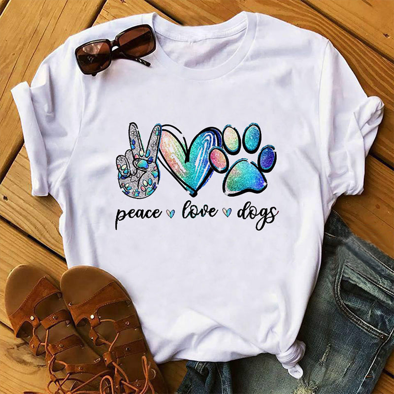 EDEN | Peace, Love & Dogs T-Shirt