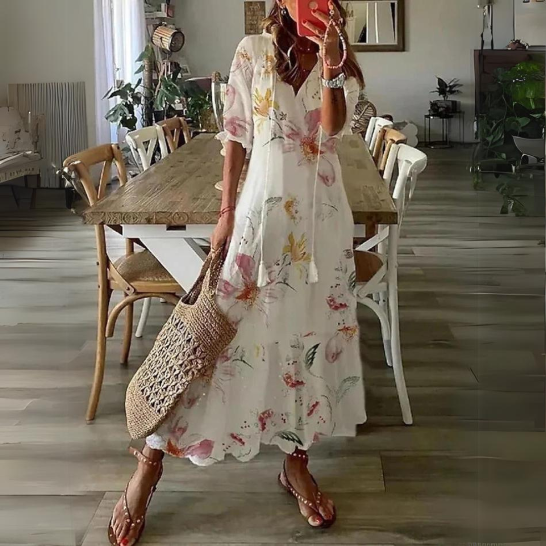 ANA | Maxi Dress Flowerprint