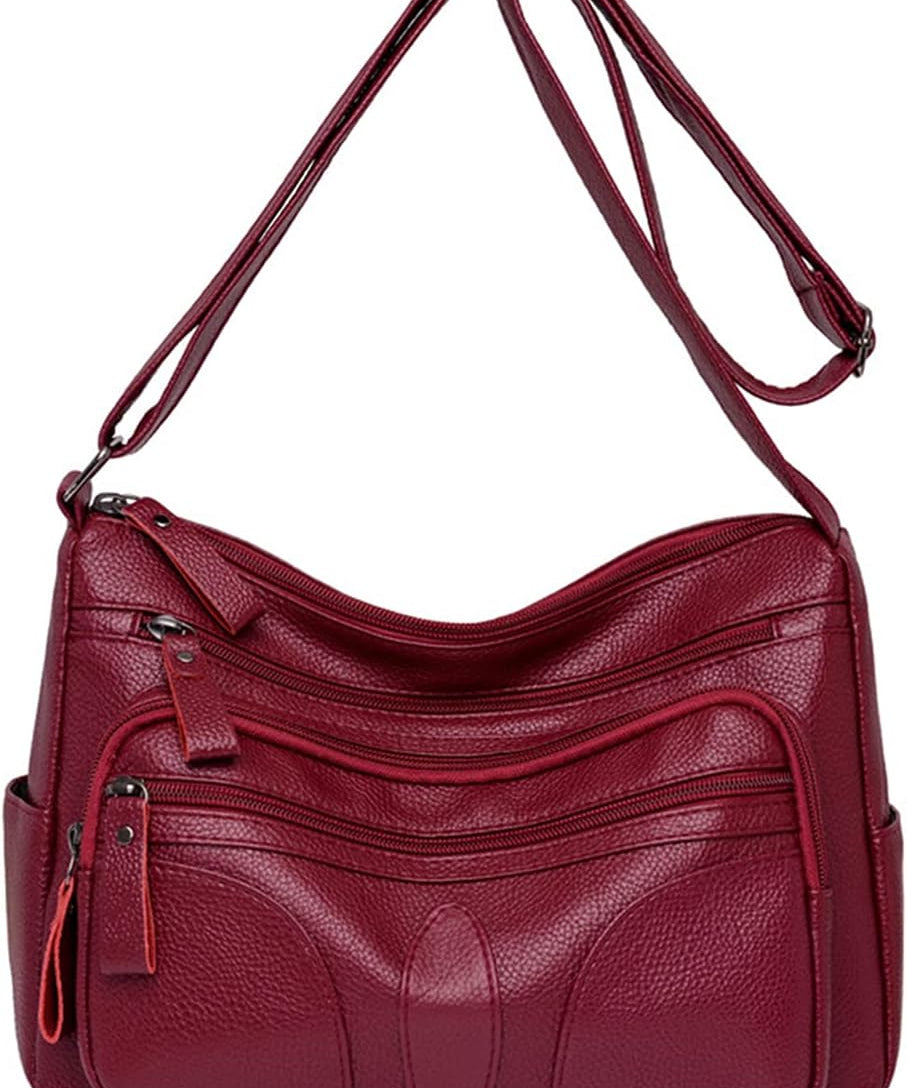 Lana | Waterproof Leather Shoulder Bag