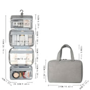 Sam | Compact & Spacious Travel Toilet Organizer with Multiple Compartments