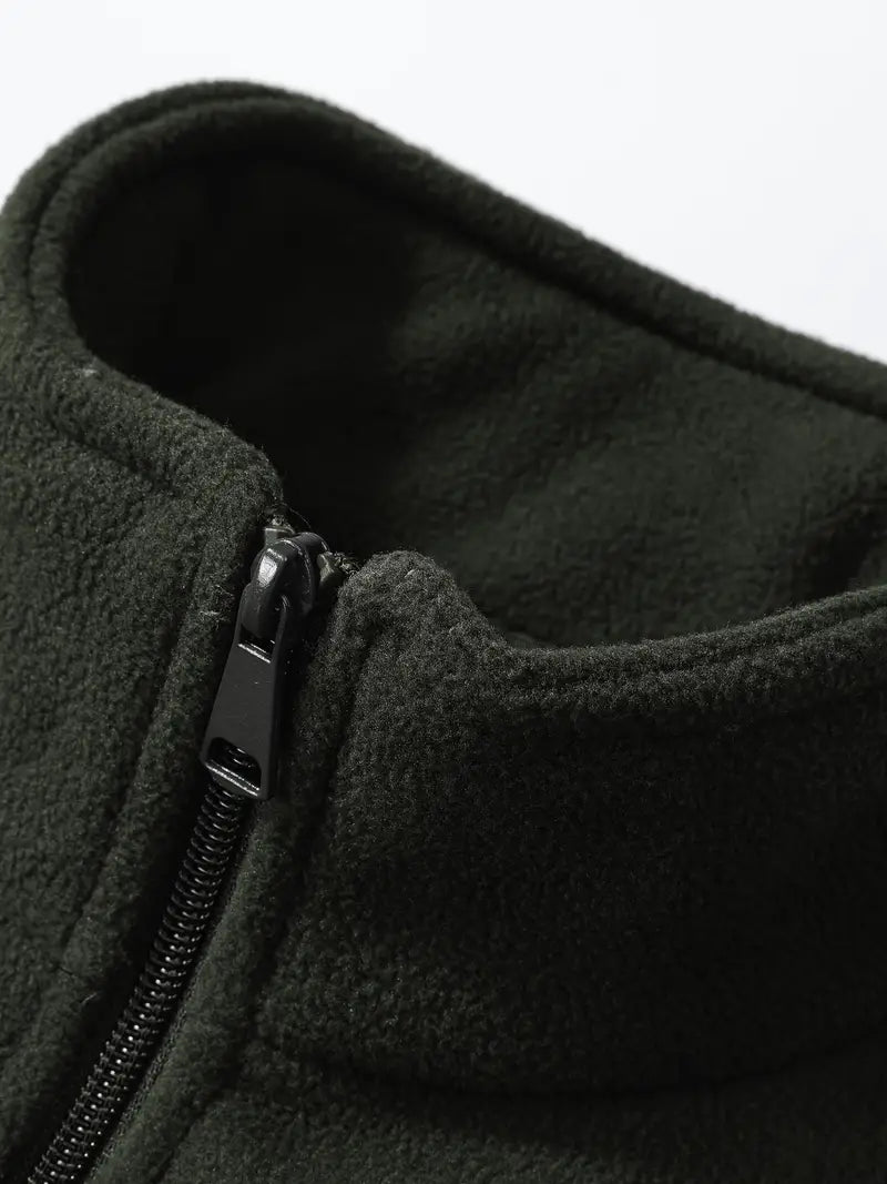 DENZIL | Fleece Lined Warm Cardigan