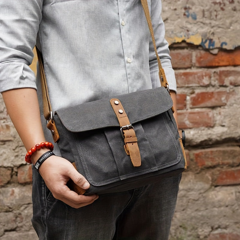 Lars | Retro Canvas Travel Shoulder Bag