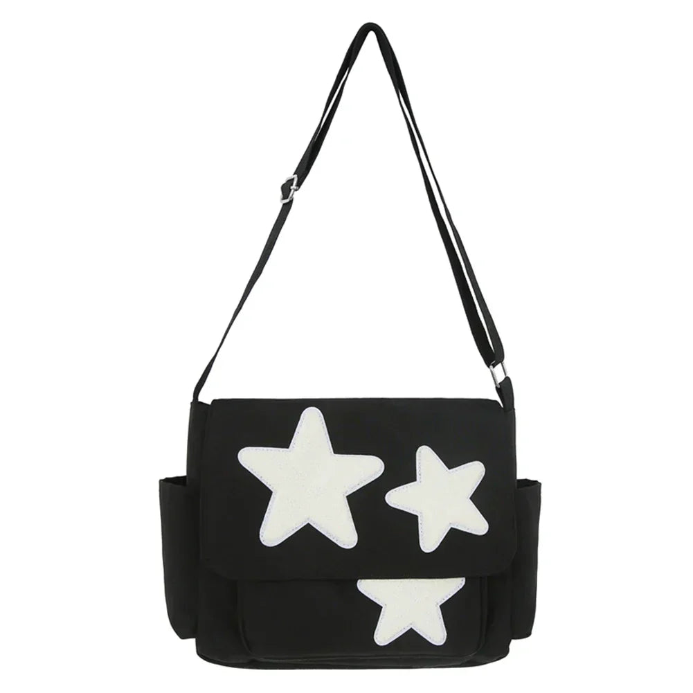 Lotte | Y2K Star Grunge Shoulder Bag