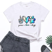 EDEN | Peace, Love & Dogs T-Shirt