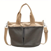 Isabel | Stylish Canvas Tote Shoulder Bag