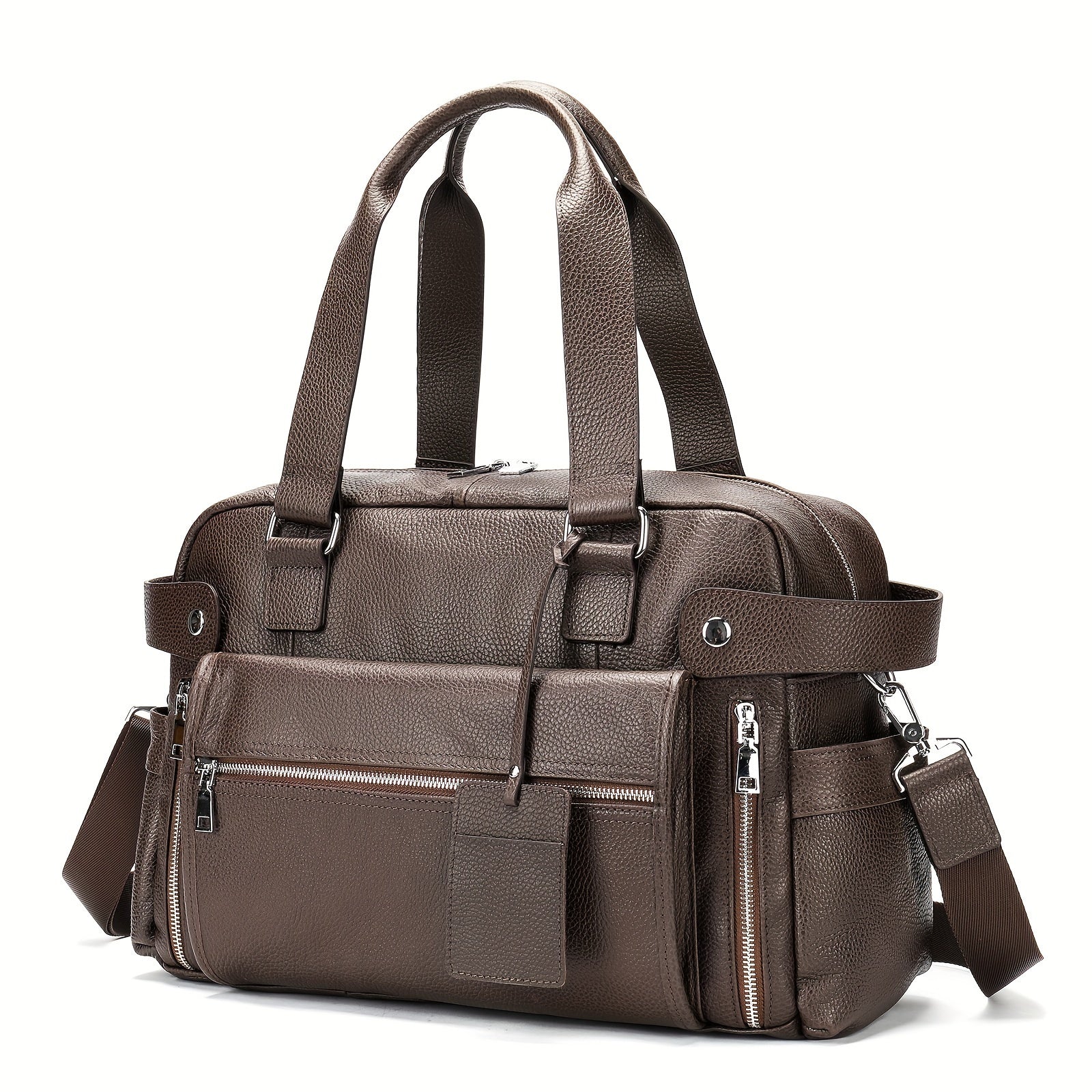 Ethan | British Style Leather Laptop and Shoulder Bag