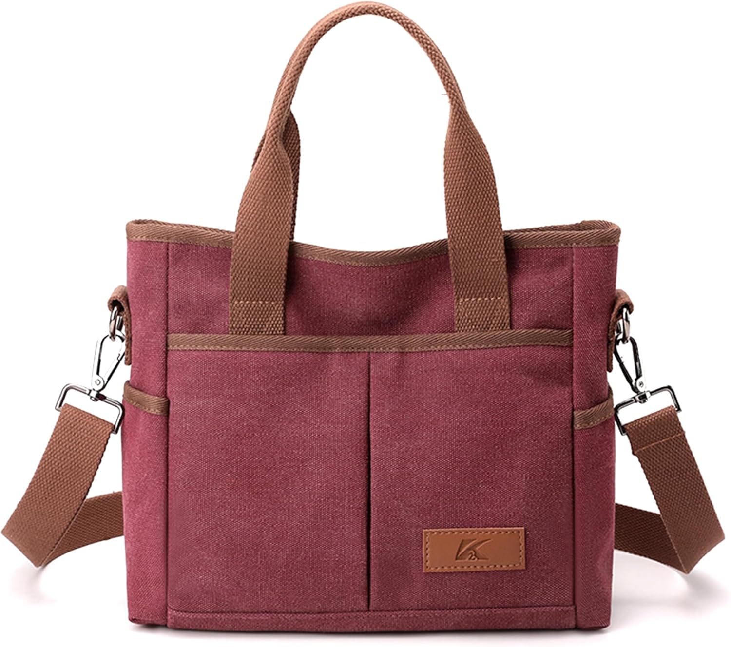 Adriana | Canvas Crossbody Bag with Multiple Pockets