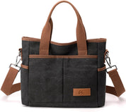 Adriana | Canvas Crossbody Bag with Multiple Pockets