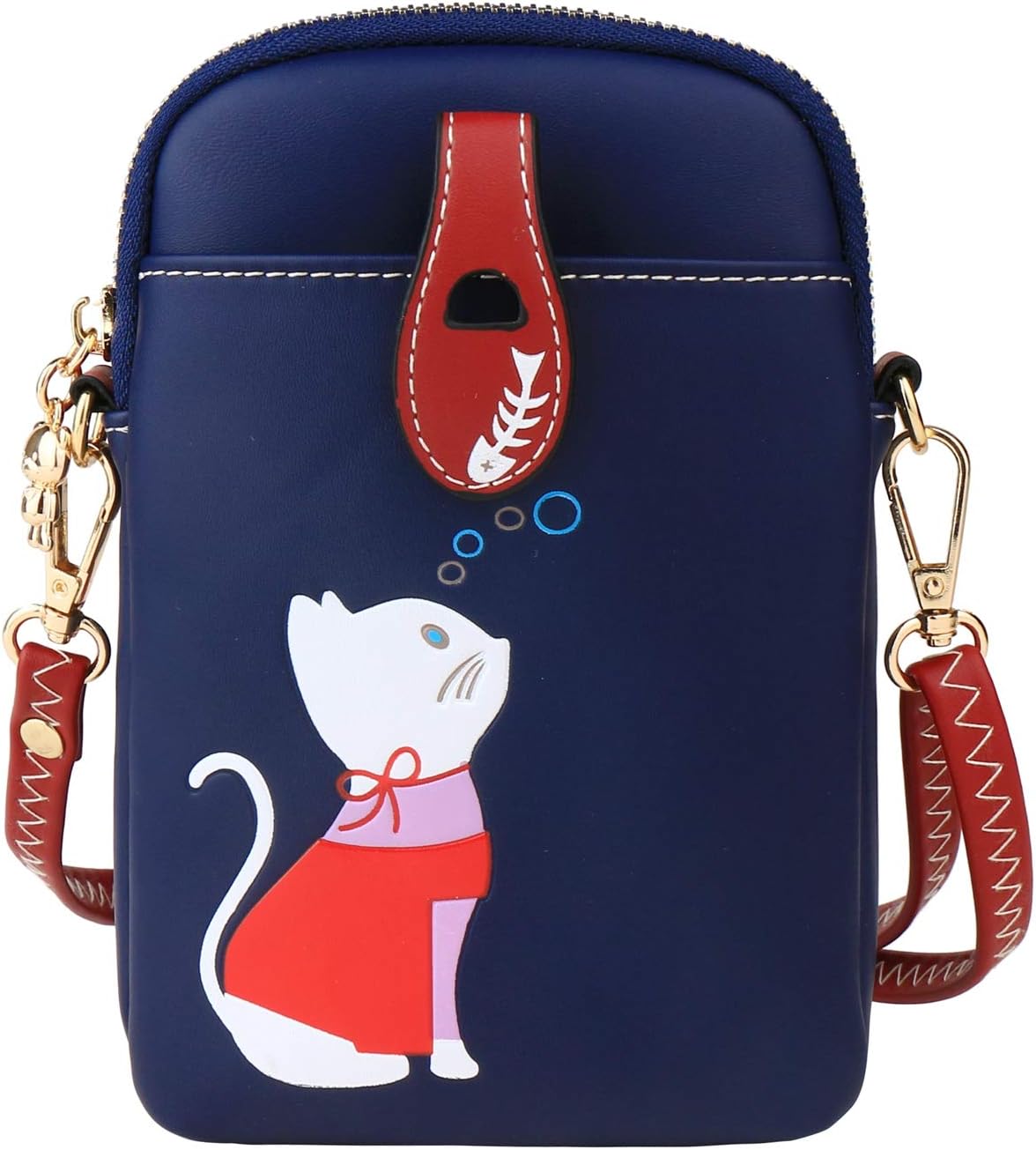 Sophie | Cute Crossbody Phone Bag with Cat Design