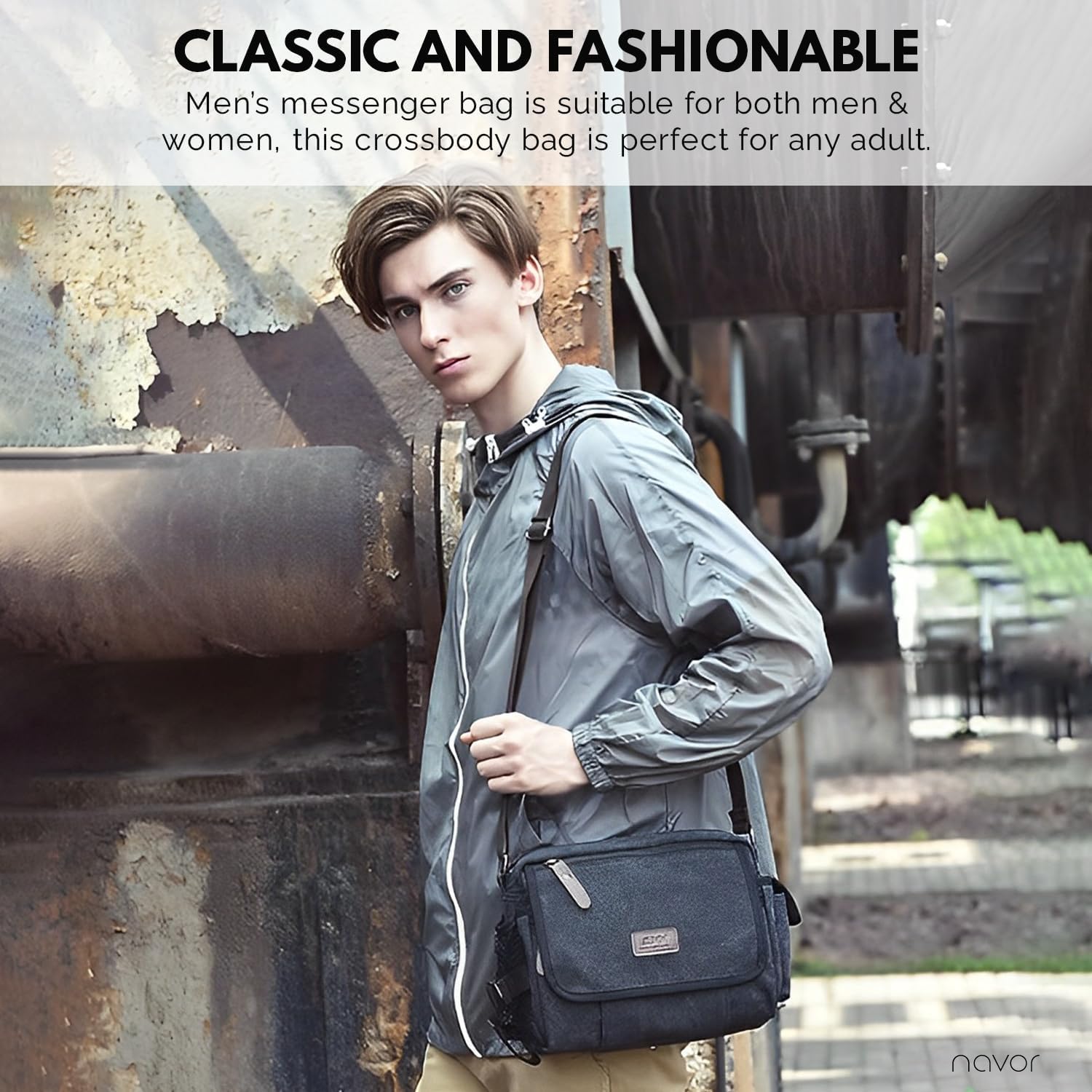 Nico | Classic Canvas Shoulder Bag