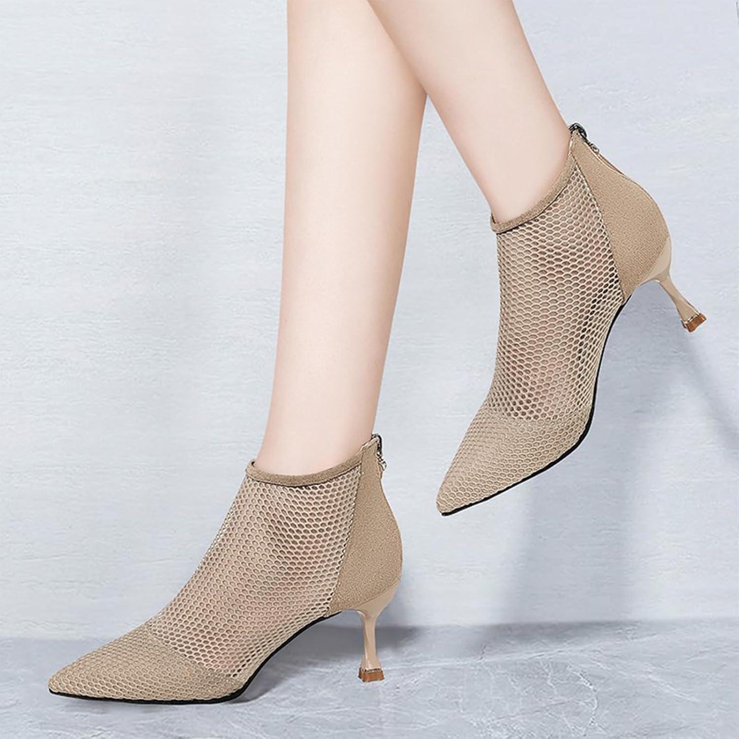 THRECIA | Thick-Heeled Boots