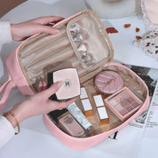 Lara | Layered Travel Cosmetic Bag