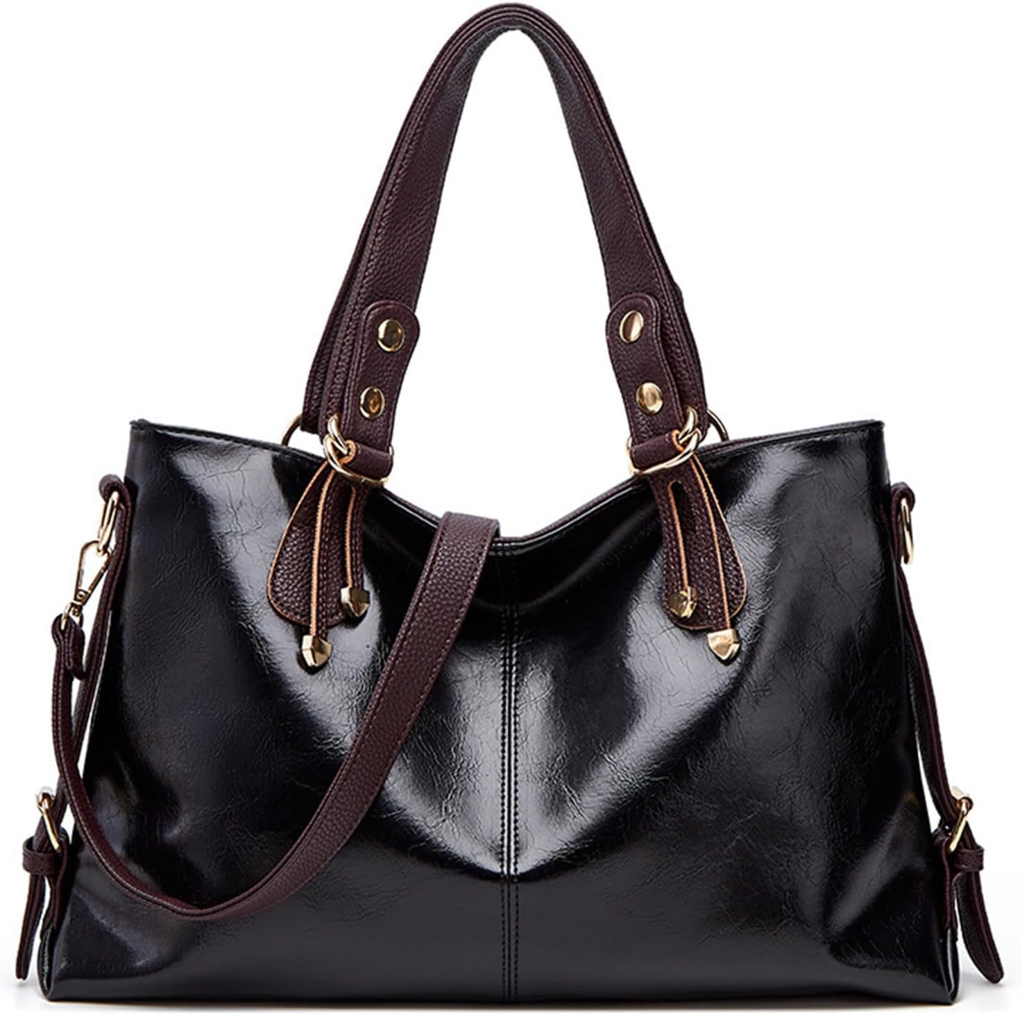 Emma | Anti-Theft Vegan Leather Shoulder Bag