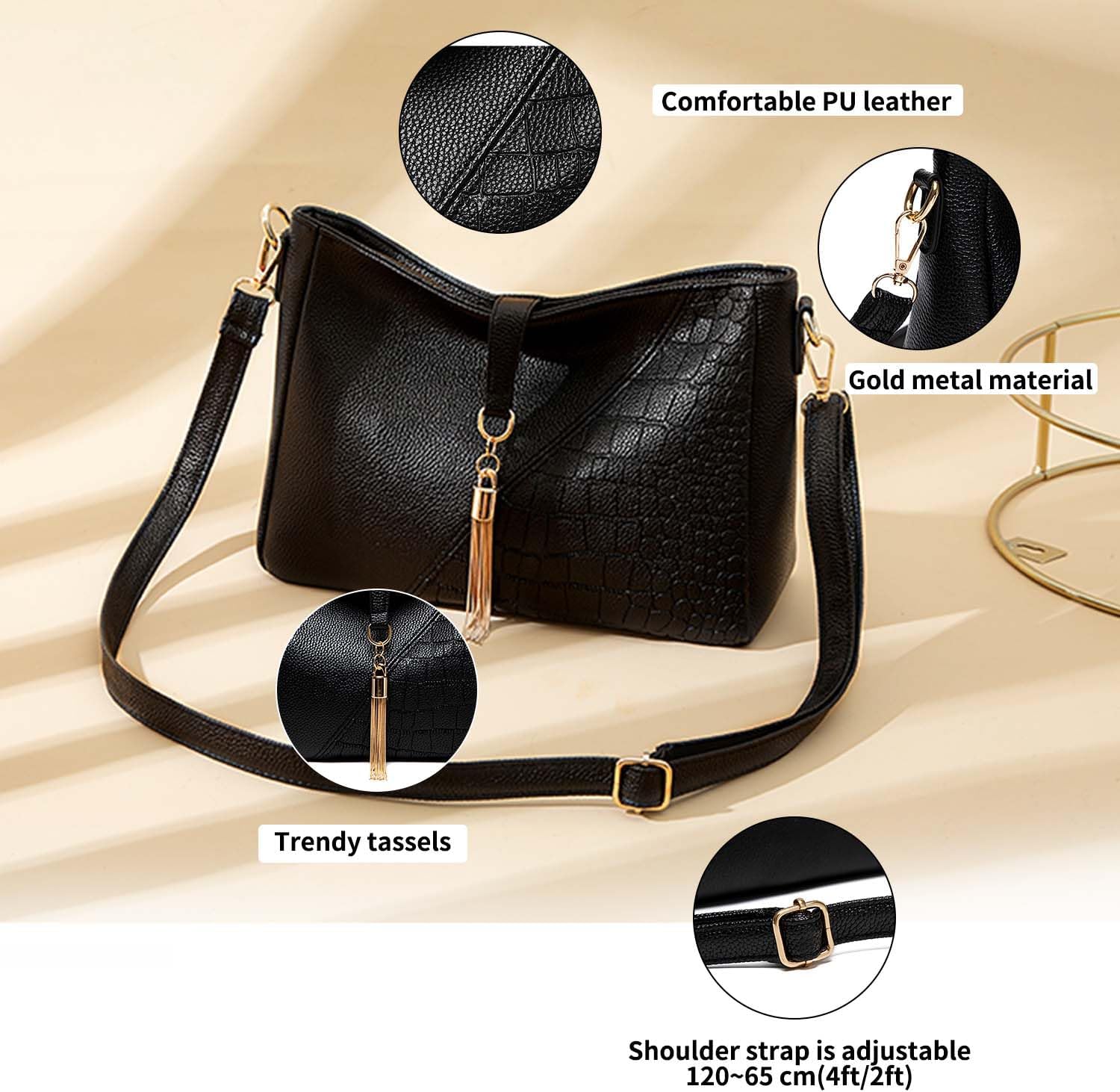 Lotte | Elegant Anti-Theft Shoulder Bag