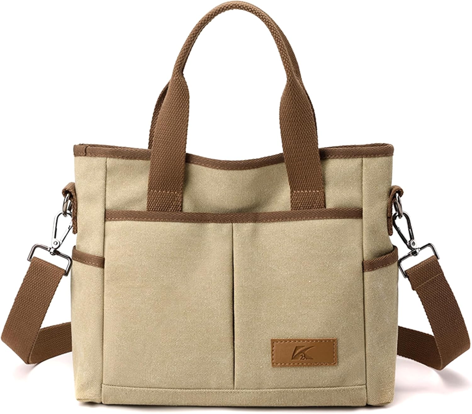 Adriana | Canvas Crossbody Bag with Multiple Pockets