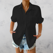 QUINN | Casual Lightweight Button-Up Shirt