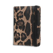 Carly | Lightweight Passport Holder with Leopard Print Travel Wallet