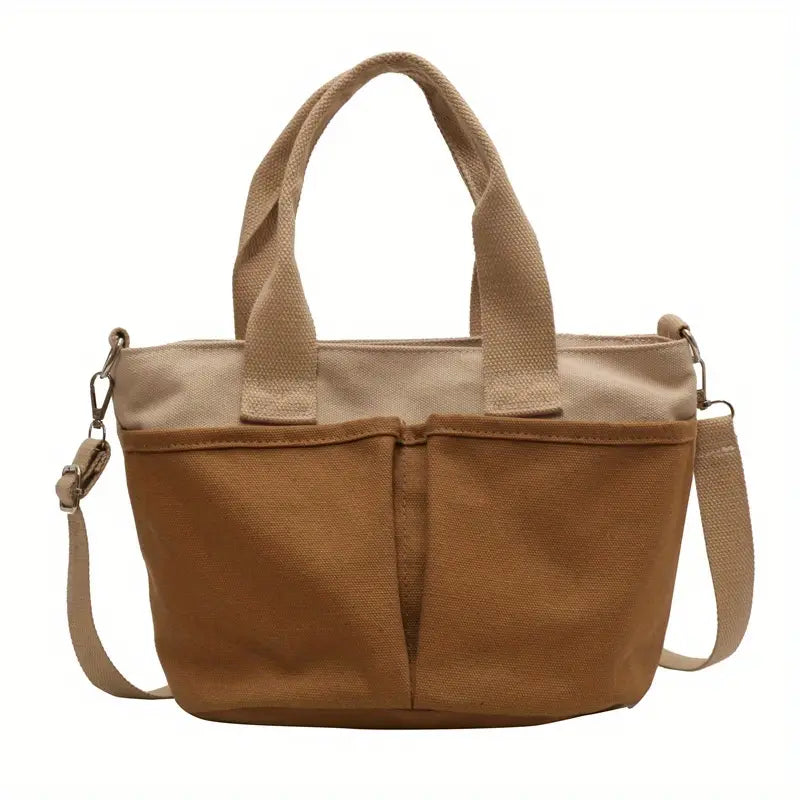 Isabel | Stylish Canvas Tote Shoulder Bag