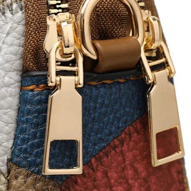 Sophie | Women's Patchwork Leather Mini Crossbody Bag