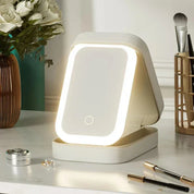 Kori | Portable LED-Lit Mirror Travel Makeup Bag