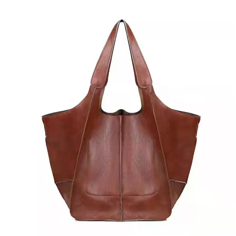 Lily | Women's Large Vegan Leather Tote Shoulder Bag