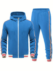 JUDE | 2-Piece Tracksuit with Stripe Pattern