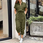 IVY | Summer Cargo Jumpsuit