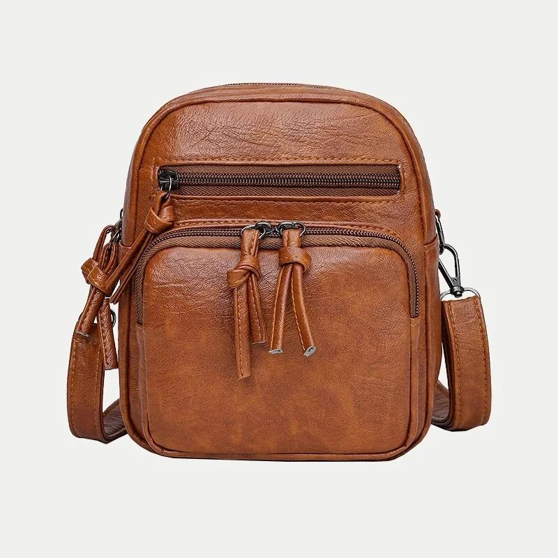 SMITHS - Small PU Leather Crossbody Bag