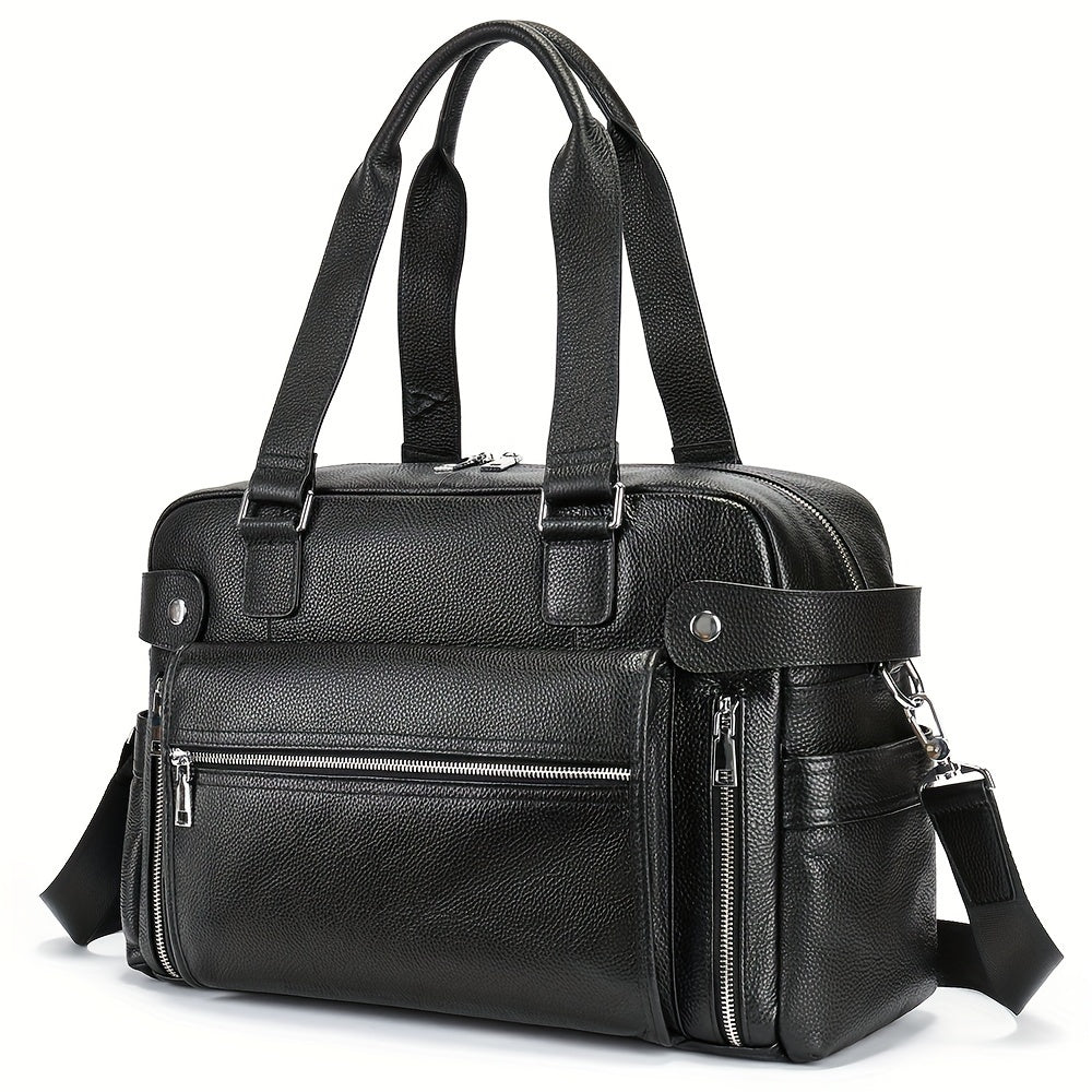 Ethan | British Style Leather Laptop and Shoulder Bag