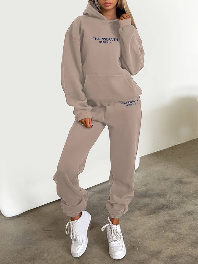 Mia | Cozy Sweatshirt & Jogger Set for Women