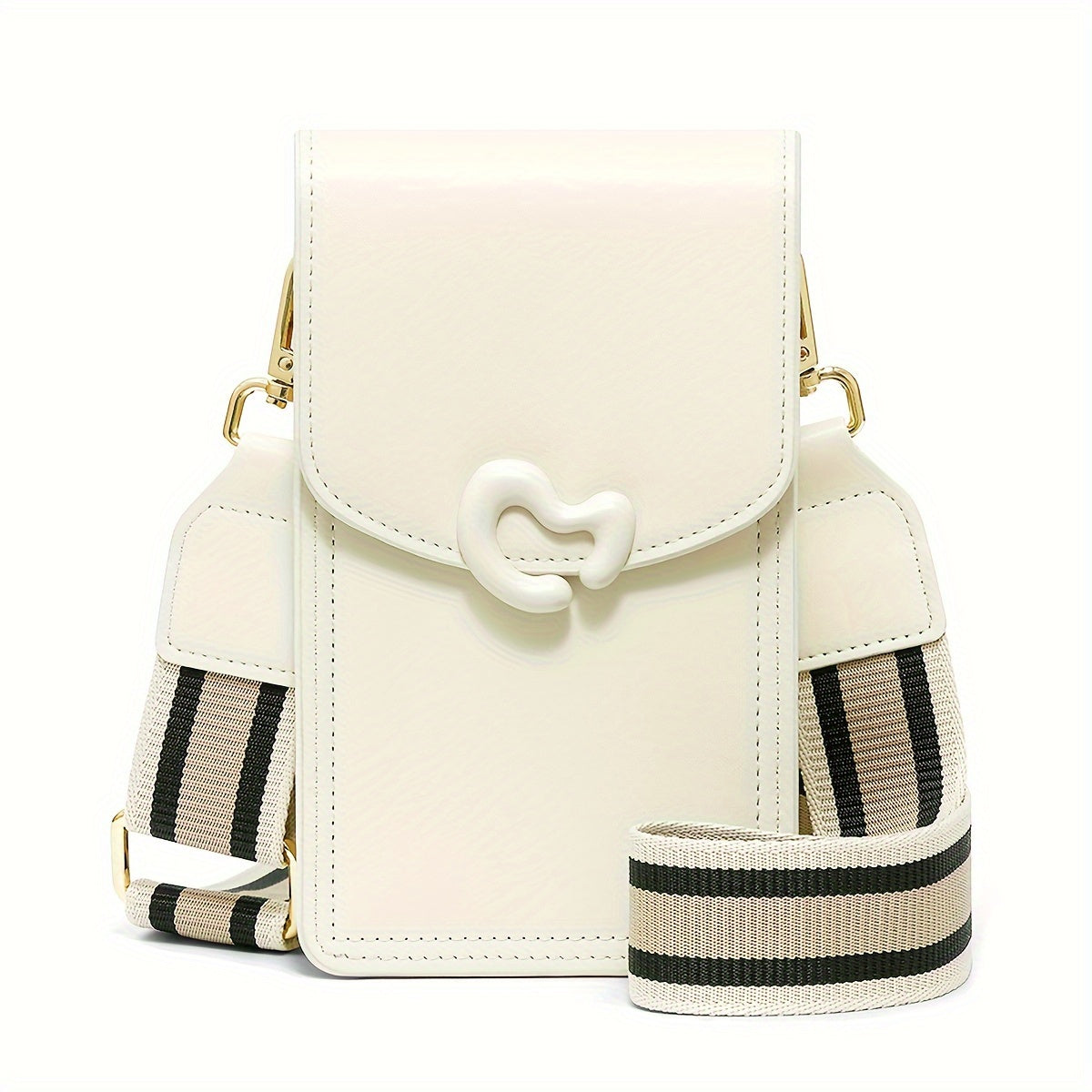 Sophie | Slim Striped Strap Shoulder Bag