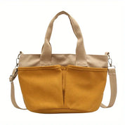 Isabel | Stylish Canvas Tote Shoulder Bag