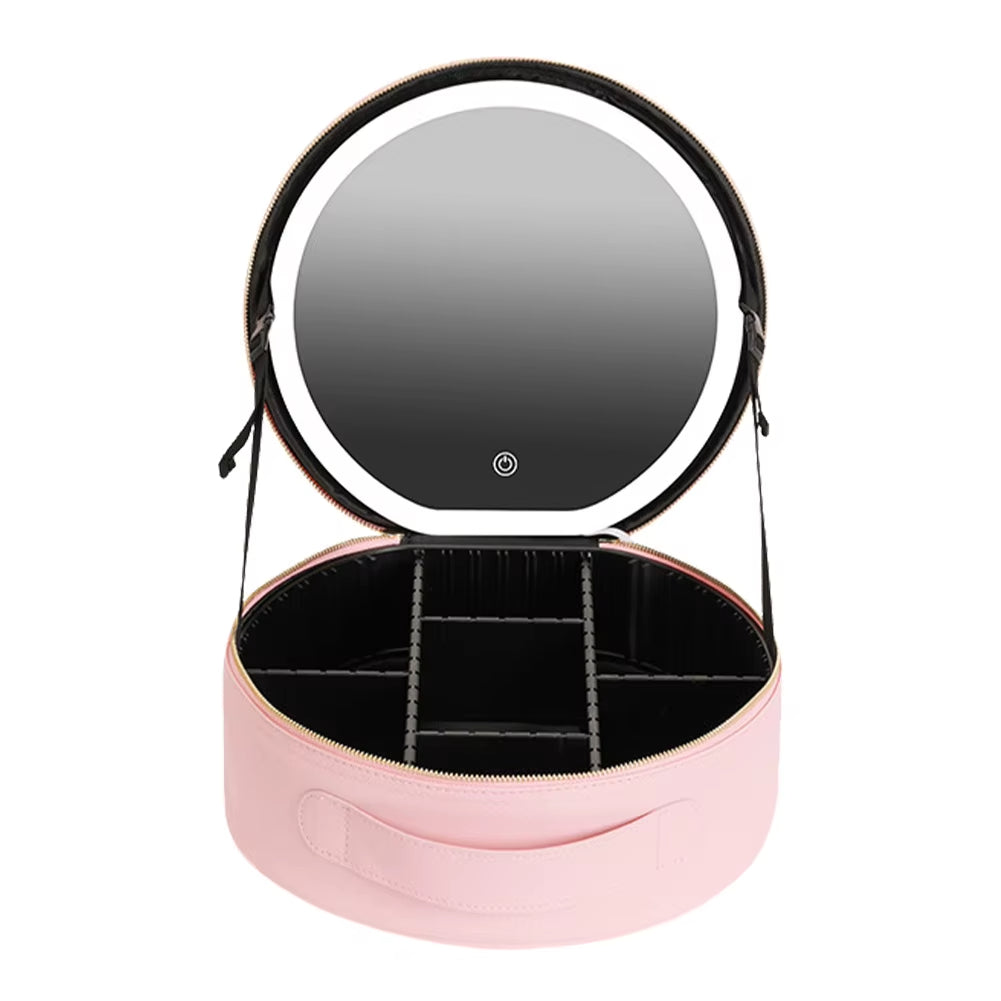 Nyra | Ultimate Portable Illuminated Mirror Makeup Bag