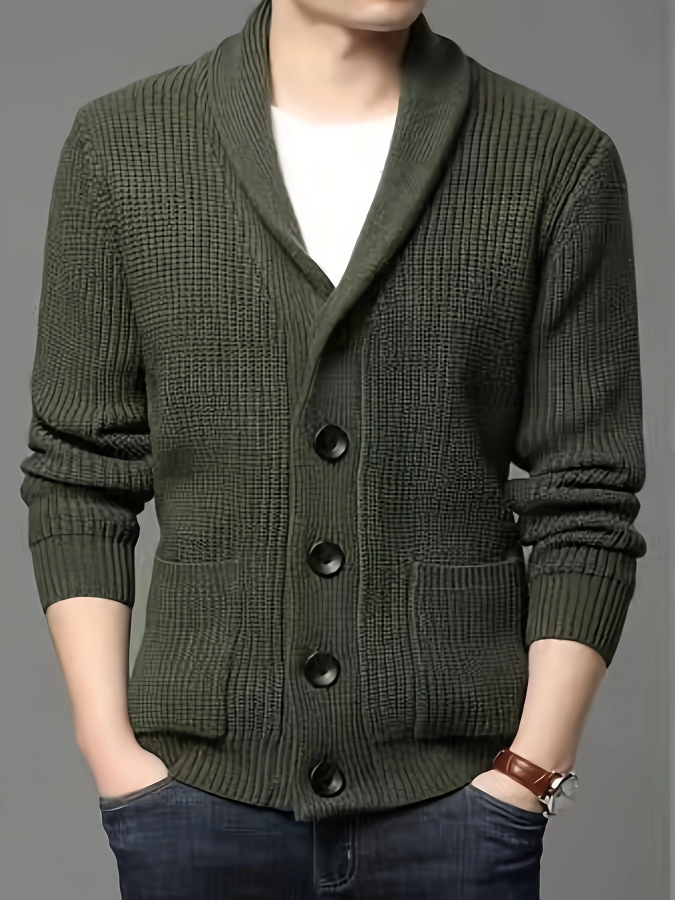 MOUNTAIN |  Men's Cardigan with Buttons