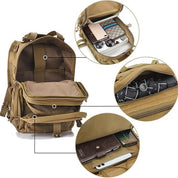 Max | Large Tactical Travel Crossbody Sling Bag for Men