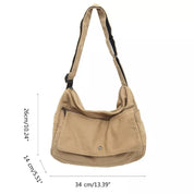 Chic Sporty Canvas Crossbody Sling Bag by Matt