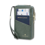 Valery | RFID-blocking passport holder with carrying strap