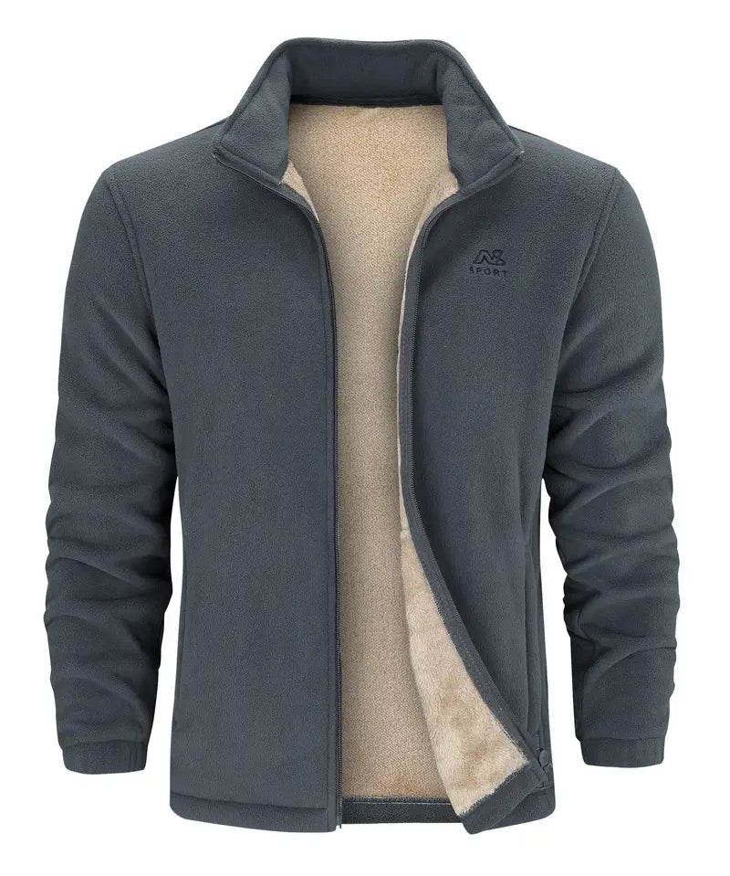 DENZIL | Fleece Lined Warm Cardigan