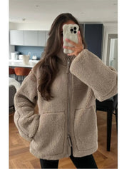 ANGELINA | Teddy Fleece Jacket