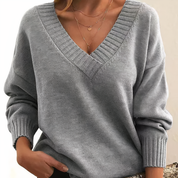 Lily | Delicate V-neck Pullover