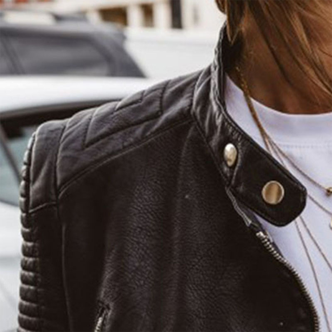 AUDREY | Leather Jacket for Women