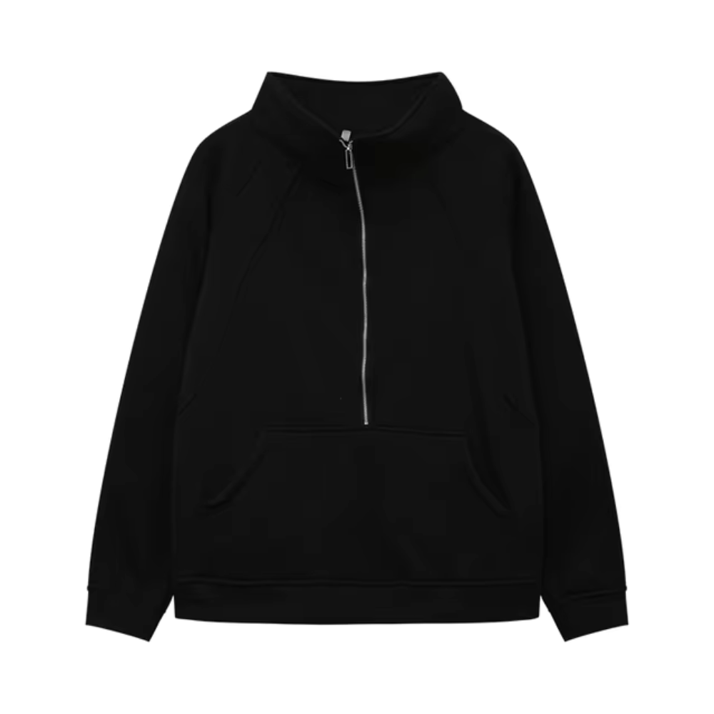 Emma | Winter Half Zip Sweat Shirt