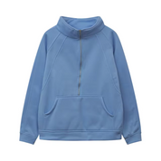 Emma | Winter Half Zip Sweat Shirt