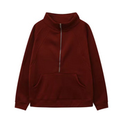 Emma | Winter Half Zip Sweat Shirt