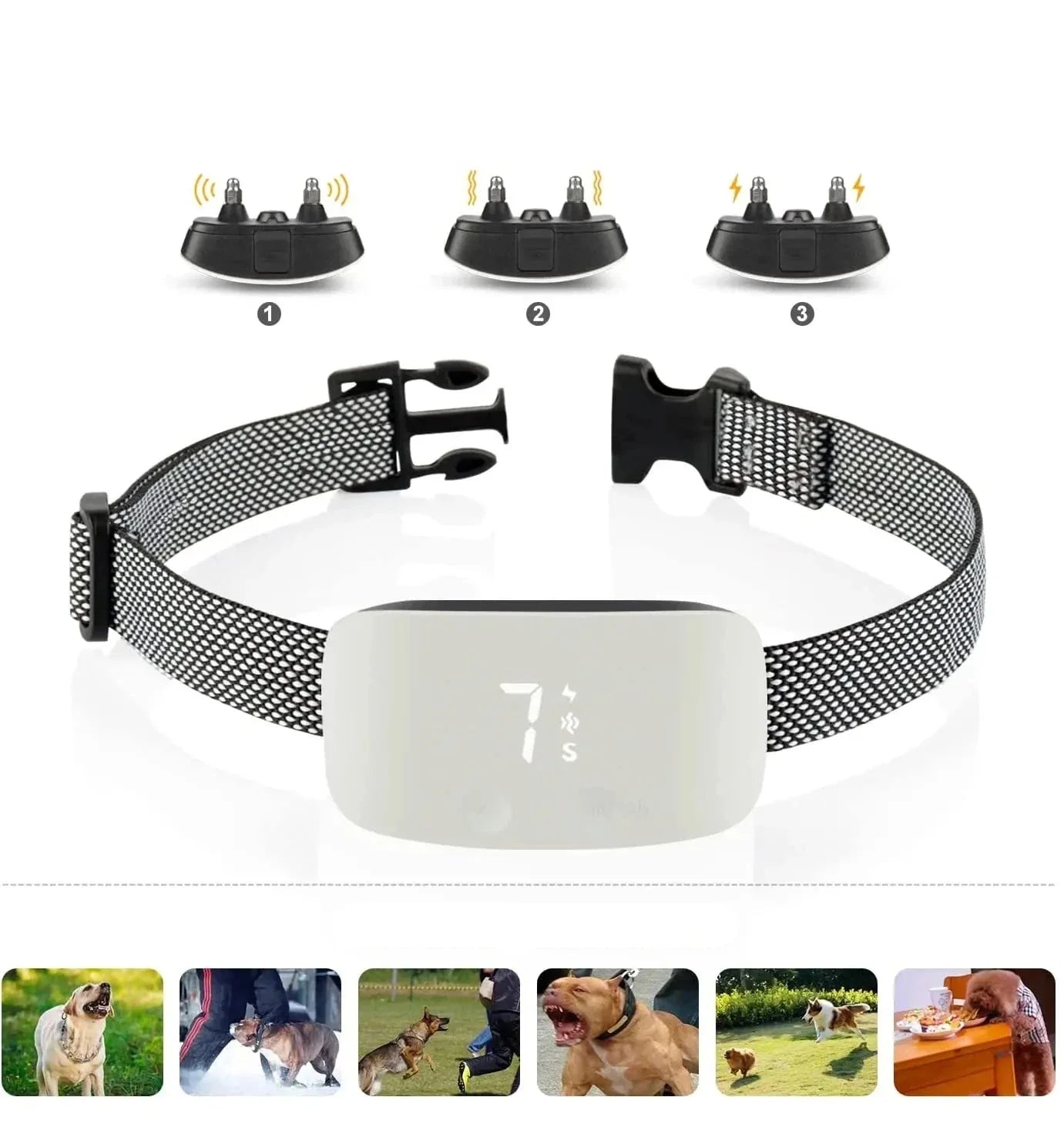 Blackie | Rechargeable Waterproof Training Collar for Dogs