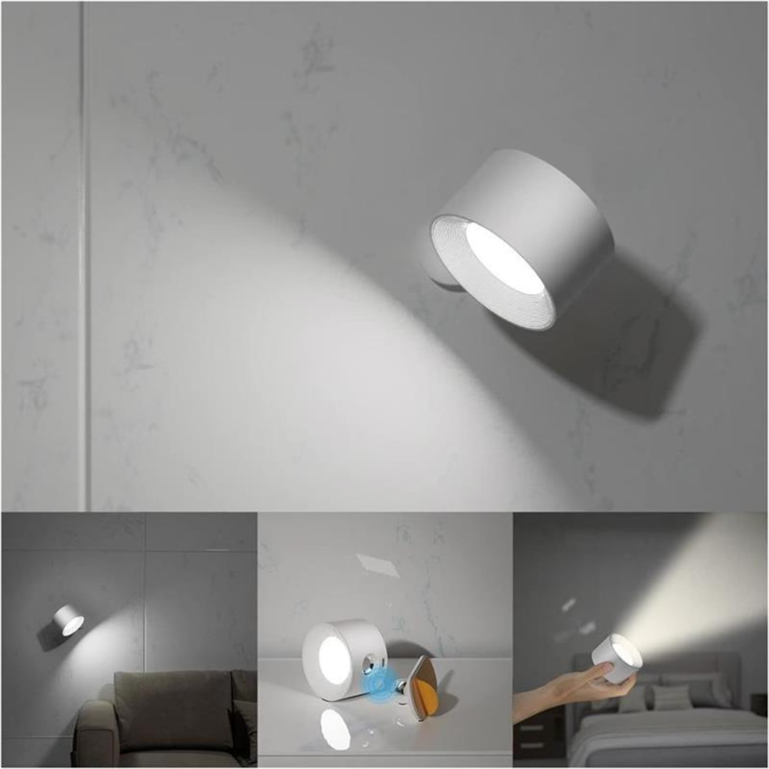 FlexiLamp | Wireless Rechargeable 360° Wall Lamp