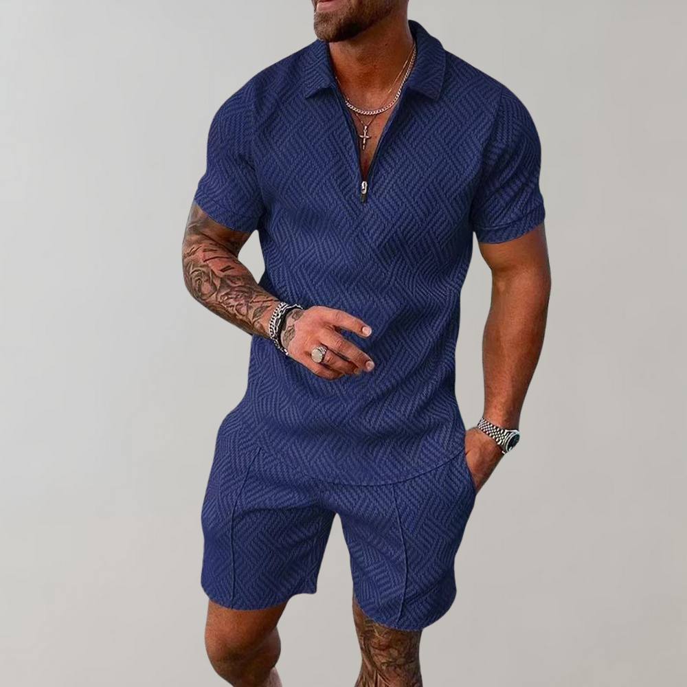 Stylish Summer Polo and Shorts Combo for Men