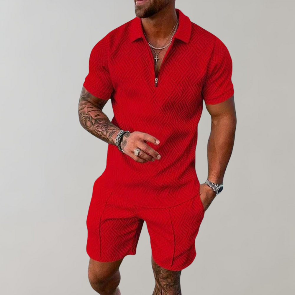 Stylish Summer Polo and Shorts Combo for Men